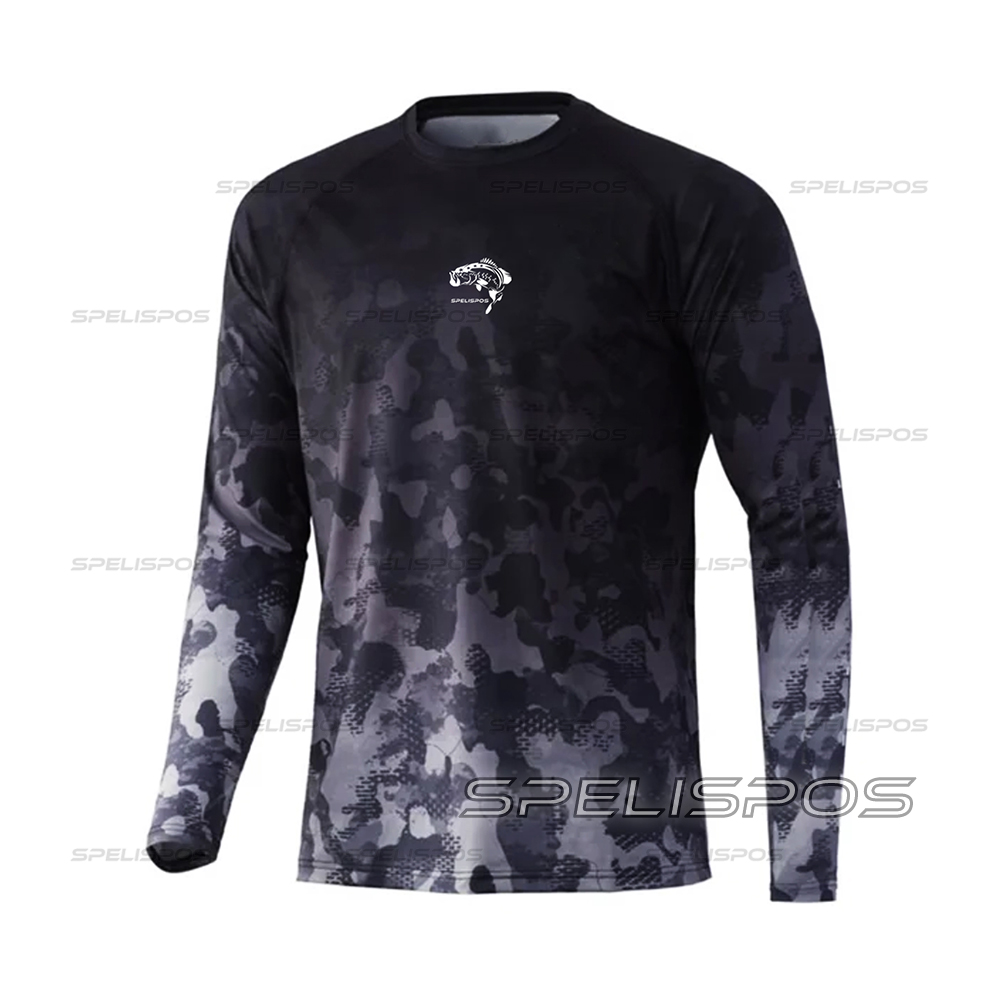 Running Gear Outdoor - Kemeja memancing atasan berkendara pakaian UPF