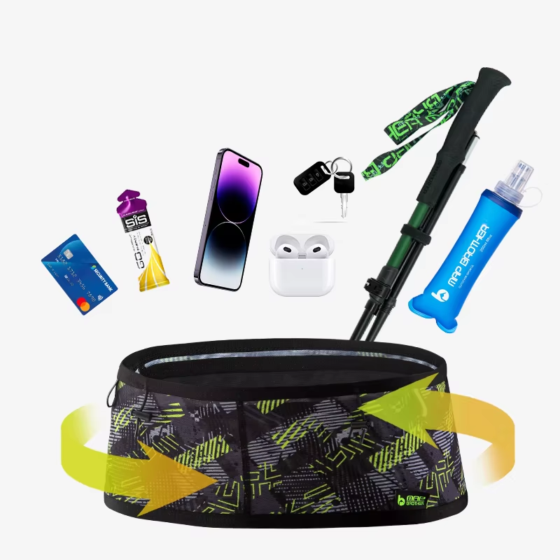 Running Gear Water - PETA BROTHER Paket Pinggang Elastis Tenun