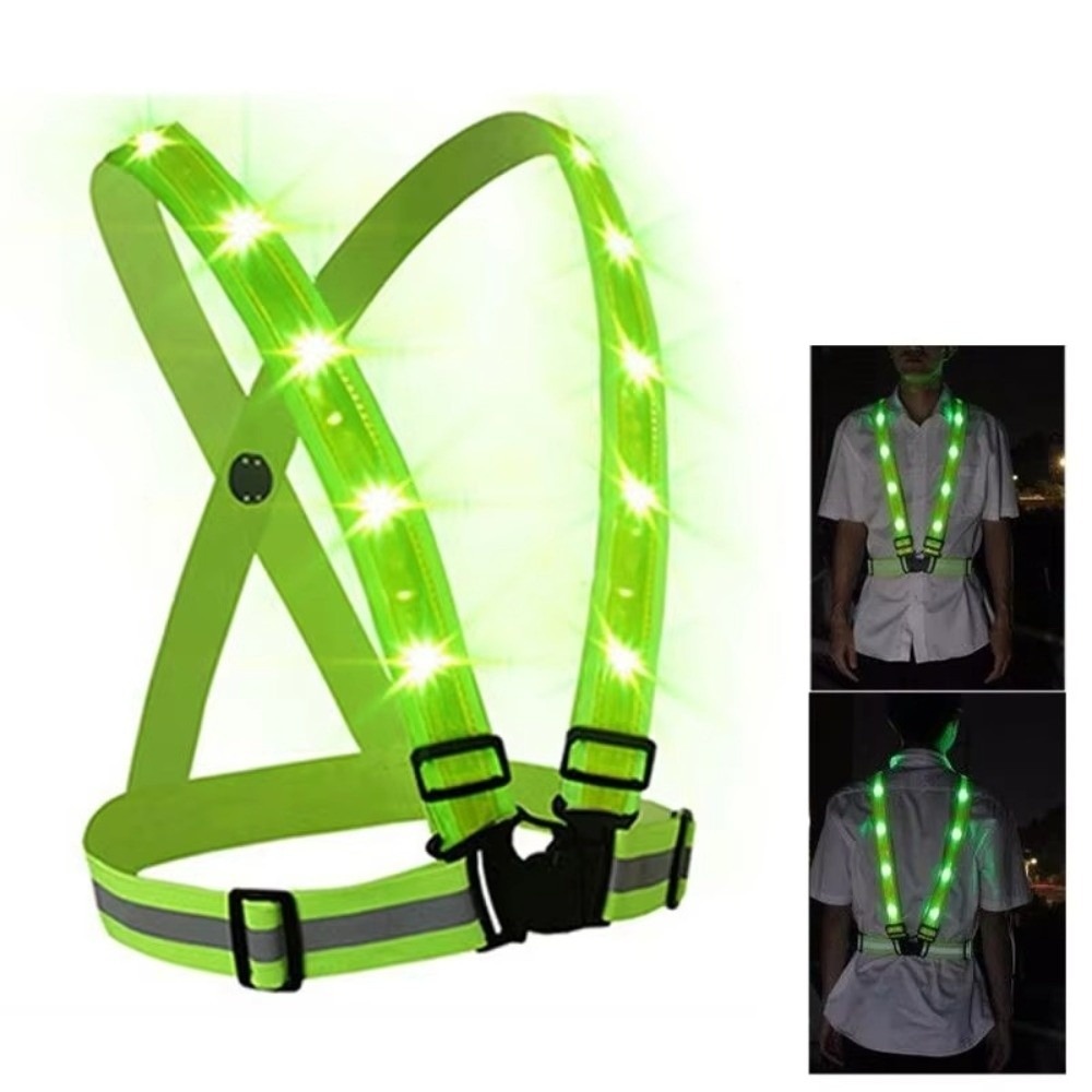 New Gear Running - Rompi Keselamatan LED Poliester Baru Warna