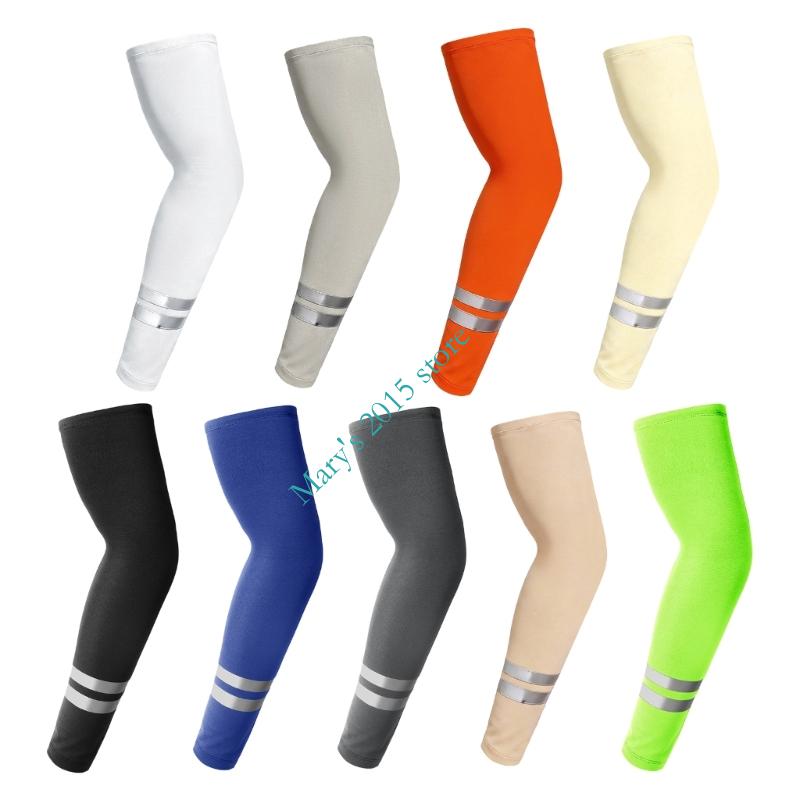Running Gear Outdoor - Sepasang Lengan Lengan Reflektif 45 untuk