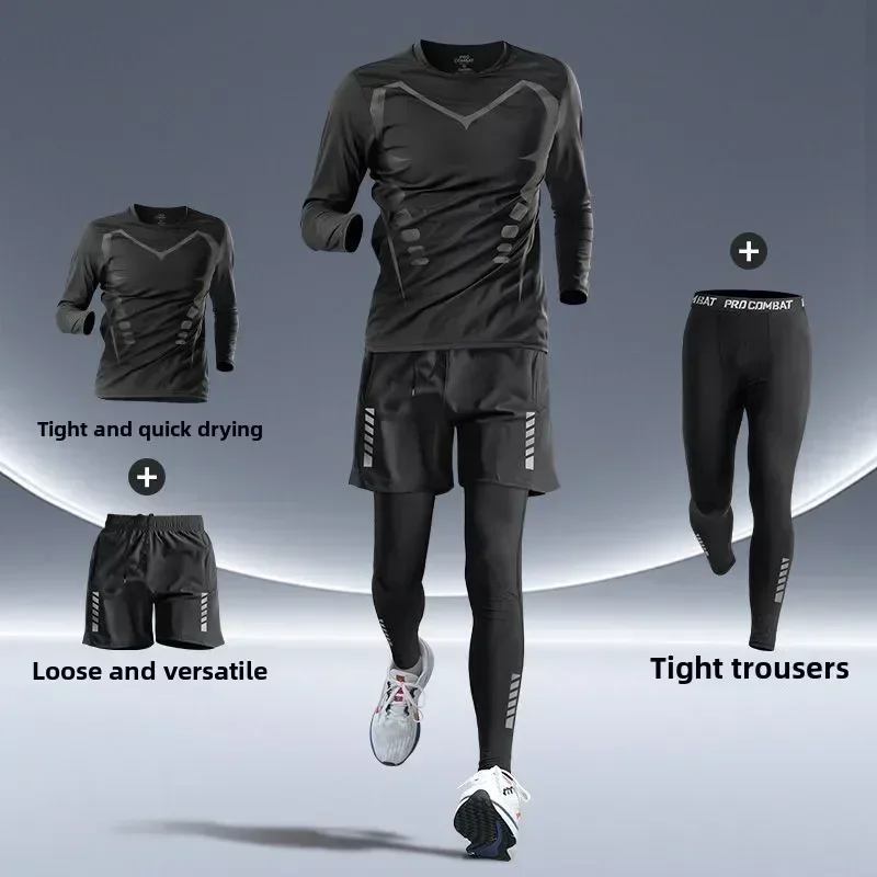 Setelan Lari Pria Ketat Cepat  - New Gear Running ulasan dan harga