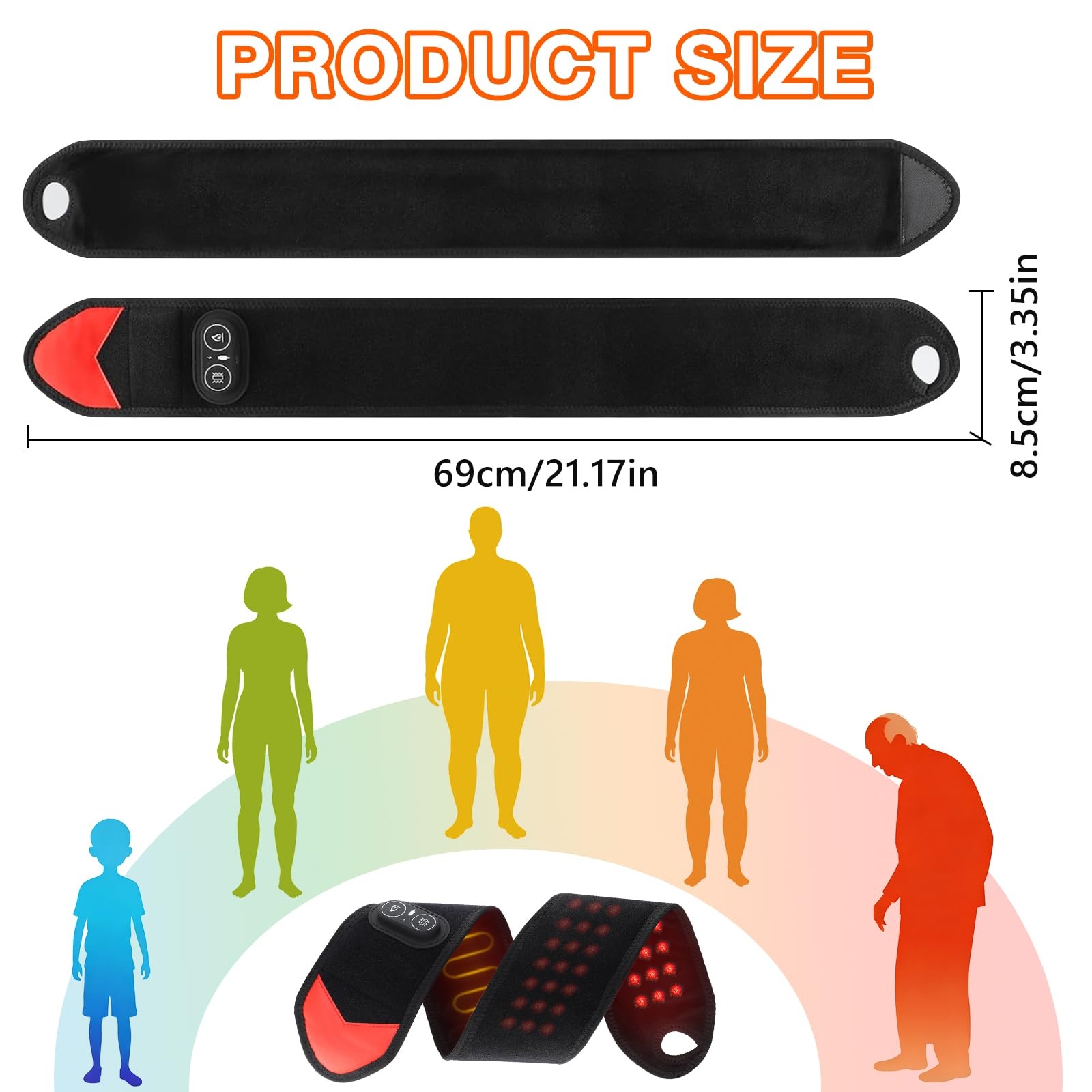Balutan Terapi Cahaya Merah Po - Knee Support Brace ulasan dan harga