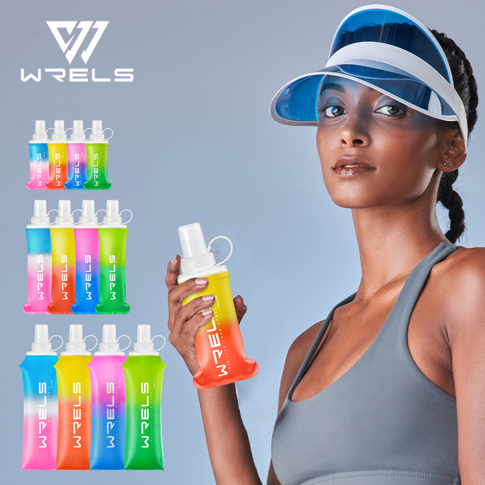Botol Air Olahraga TPU Lipat B - Running Gear Water ulasan dan harga