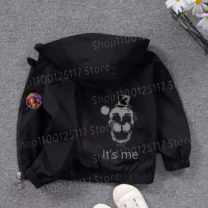 Jaket Berkerudung Fnafs untuk  - Running Gear For Kids ulasan dan harga