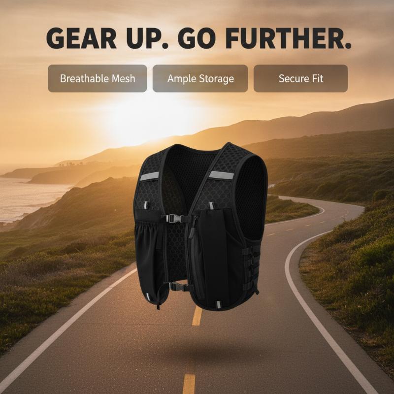 Rompi Lari Baru Unisex Ringan  - New Gear Running ulasan dan harga