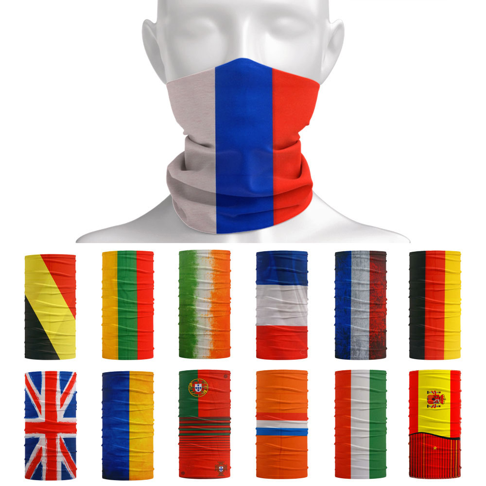 Bandana bendera nasional Gaite - Running Gear Outdoor ulasan dan harga